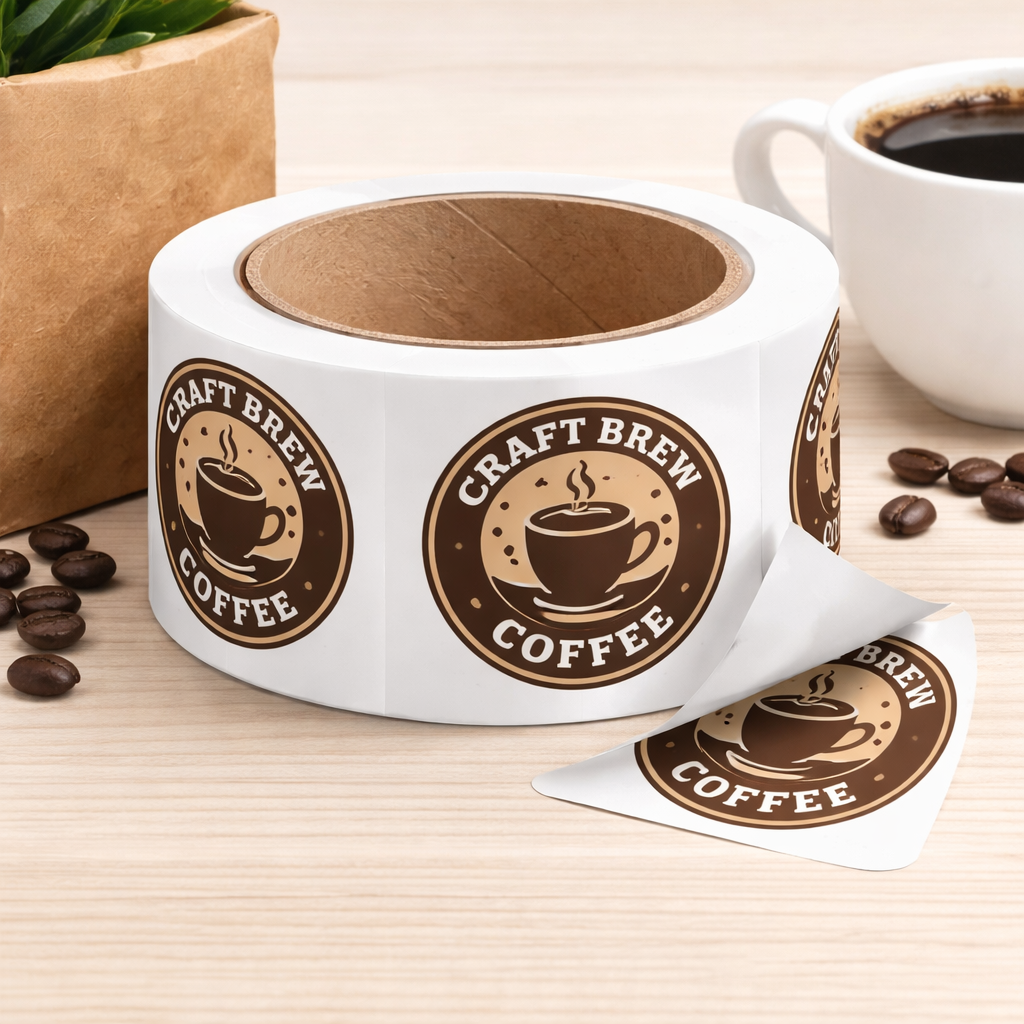 etiquette rouleau autocollante 2 pouce 3 pouce 4 pouce personnalise